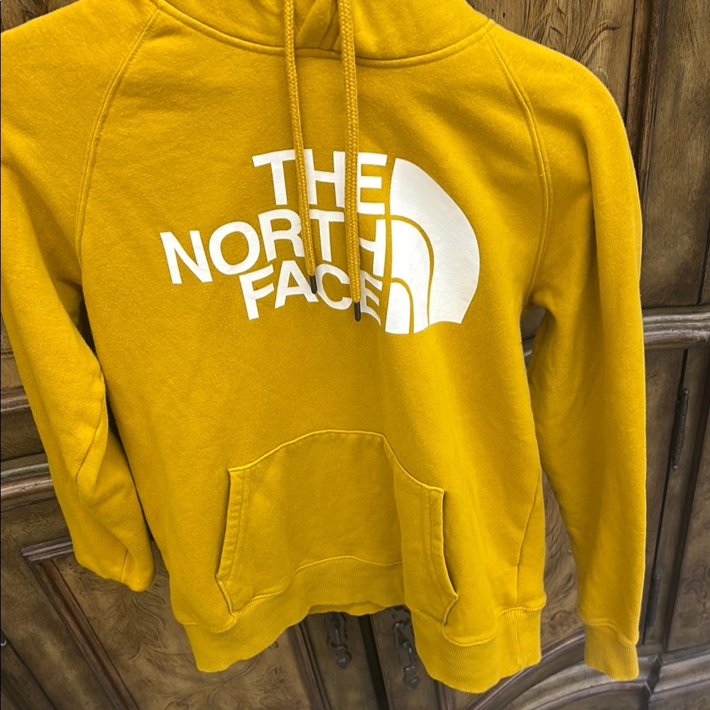 The North Face Yellow Hoodie
